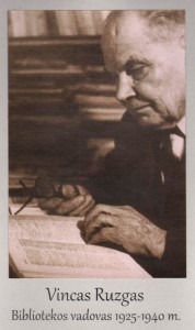 Vincas Ruzgas 1925 – 1940 m.    