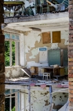 Pripetė – mokykla Nr. 5, griuvantis pastatas / Pripyat – school no. 5, collapsing building
