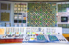Černobylio AE – valdymo centras 2-ame bloke / Chernobyl NPP – control room of unit 2