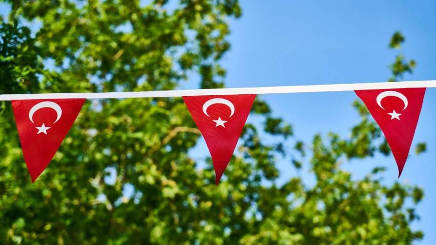 Turkų vėliav.